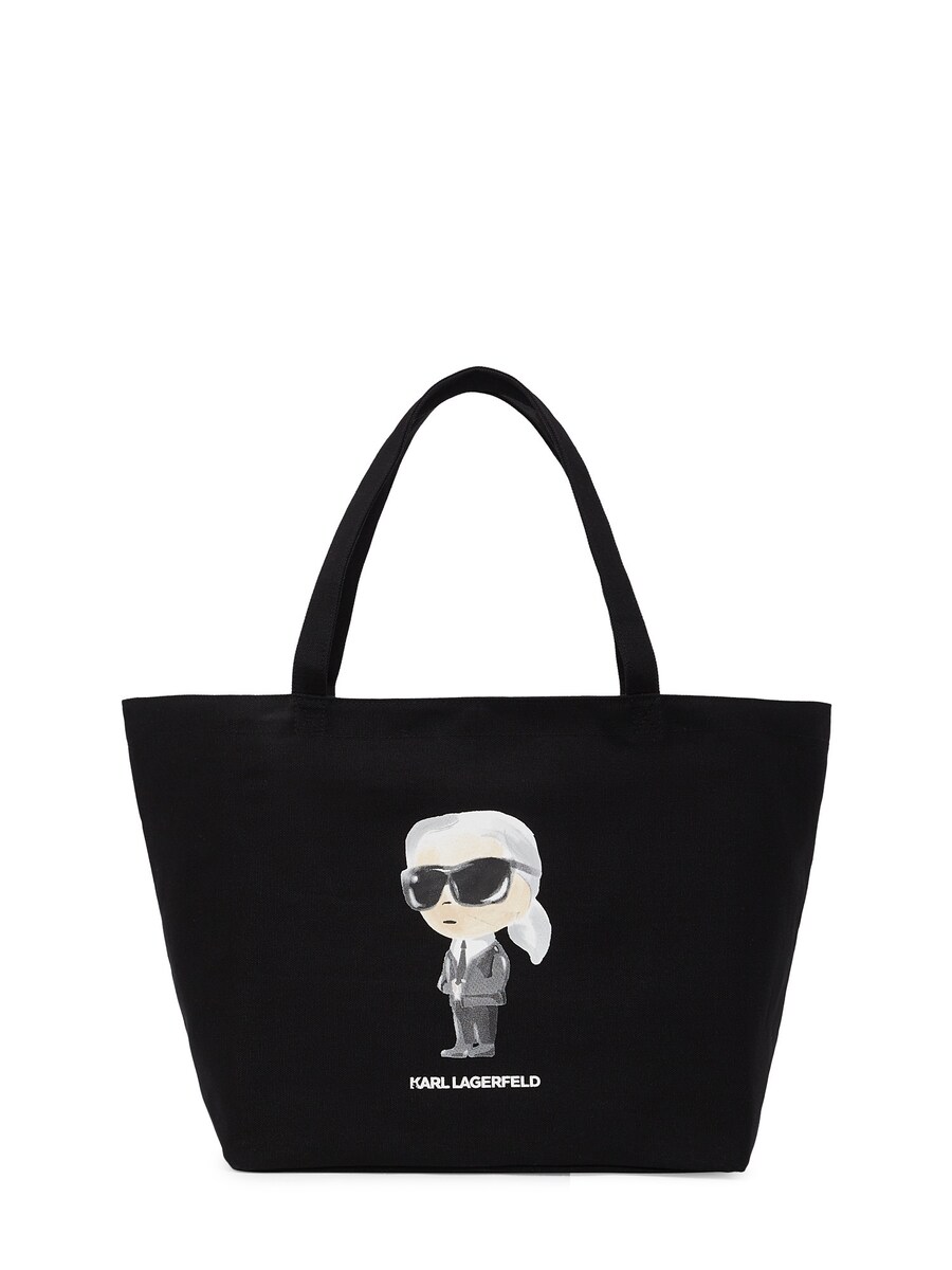 Сумка шоппер Karl Lagerfeld IKON, черный 
Сумка шоппер Karl Lagerfeld IKON, черный