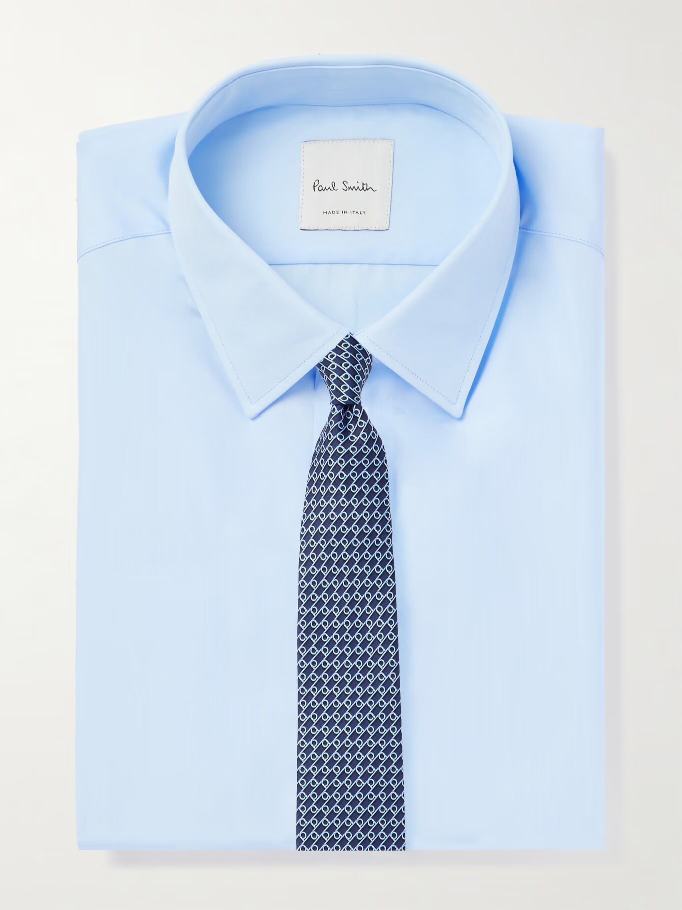 Рубашка из хлопка-поплина PAUL SMITH, светло-голубой 
Рубашка из хлопка-поплина PAUL SMITH, светло-голубой