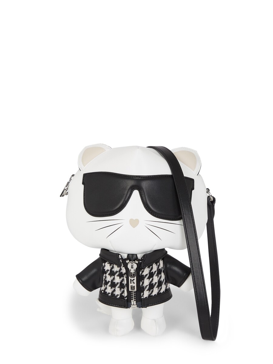 Сумка через плечо Karl Lagerfeld IKON-Choupette, белый 
Сумка через плечо Karl Lagerfeld IKON-Choupette, белый