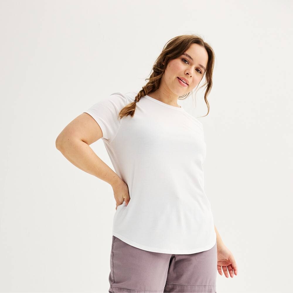 Футболка с короткими рукавами и круглым вырезом Juniors' Plus SO, цвет Modern White
Футболка с короткими рукавами и круглым вырезом Juniors' Plus SO, цвет Modern White