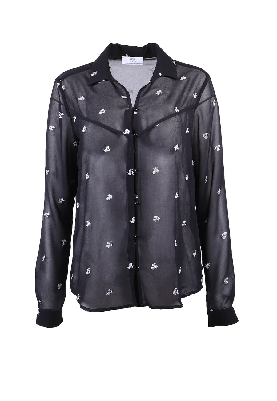 Блузка Le Temps Des Cerises Blouse RUSSELL, черный
Блузка Le Temps Des Cerises Blouse RUSSELL, черный