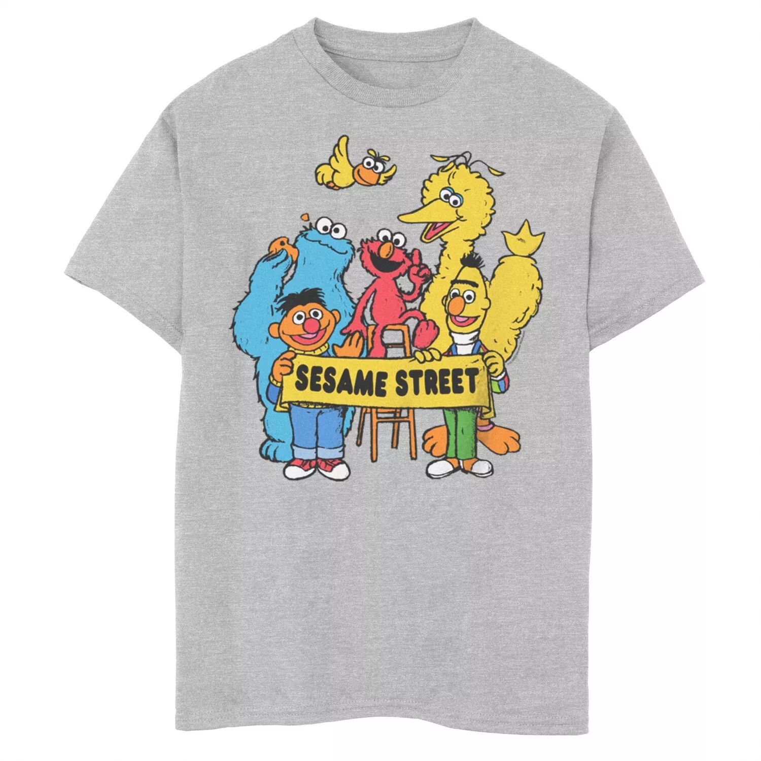 Футболка с баннером группы «Улица Сезам» для мальчиков 8–20 лет Licensed Character
Футболка с баннером группы «Улица Сезам» для мальчиков 8–20 лет Licensed Character