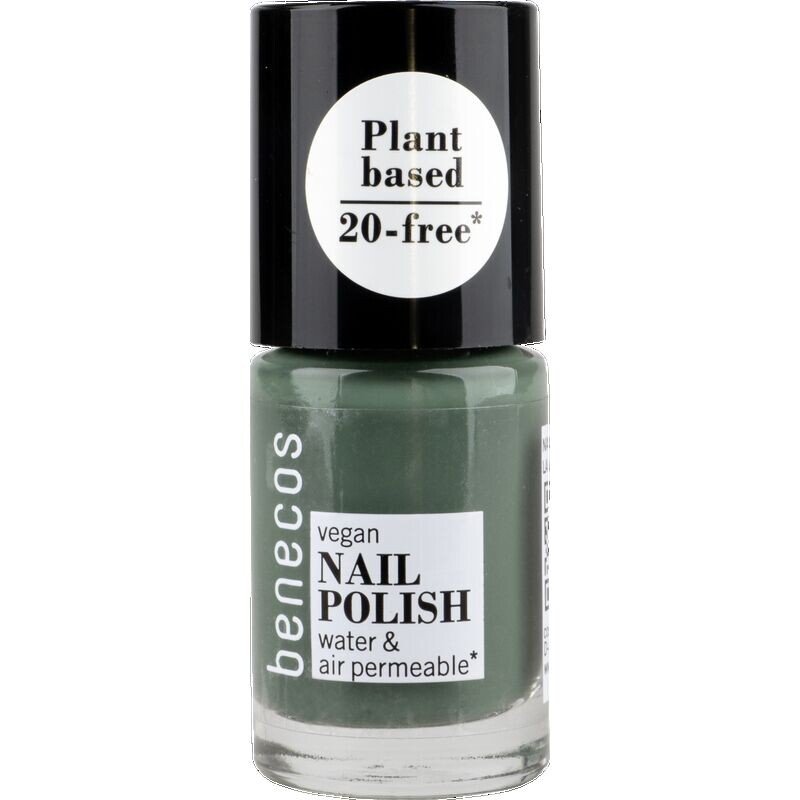 Лак для ногтей шалфейный зеленый benecos, 5 ml
Лак для ногтей шалфейный зеленый benecos, 5 ml