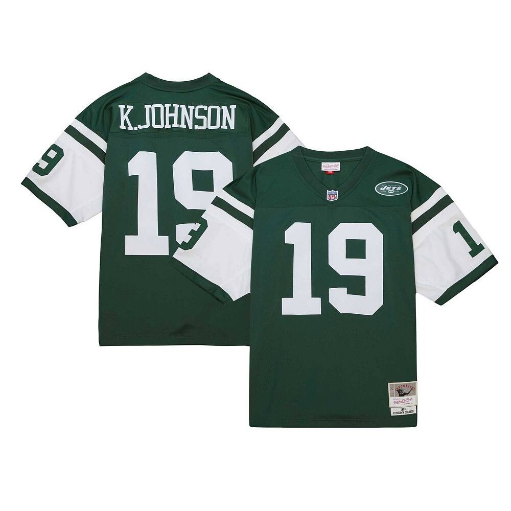 Мужская футболка Mitchell & Ness Keyshawn Johnson Green New York Jets 1998 Legacy Replica Джерси, цвет Jet Green
Мужская футболка Mitchell & Ness Keyshawn Johnson Green New York Jets 1998 Legacy Replica Джерси, цвет Jet Green