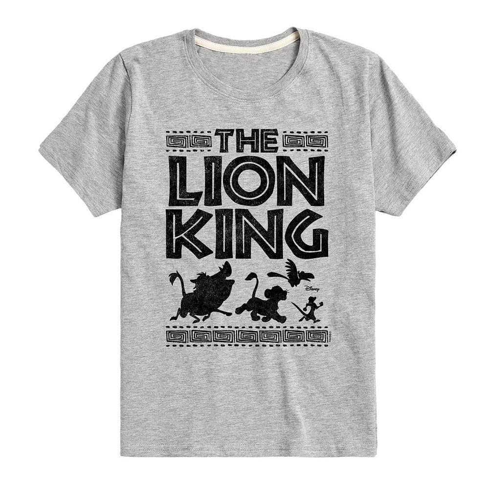 Футболка с силуэтами и графическим рисунком Disney's Lion King для мальчиков 8–20 лет, цвет Heather Gray
Футболка с силуэтами и графическим рисунком Disney's Lion King для мальчиков 8–20 лет, цвет Heather Gray