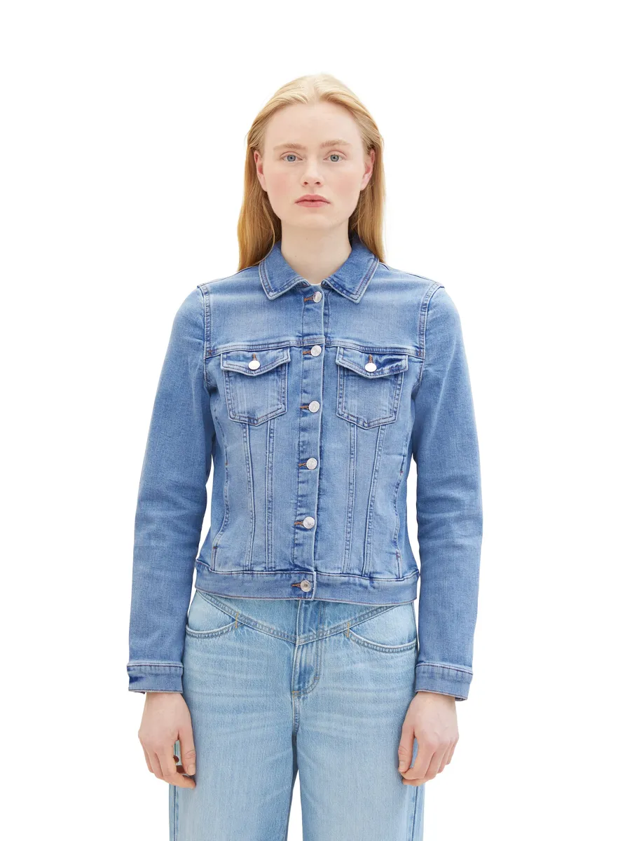 Джинсовая куртка TOM TAILOR классического кроя, эластичная Tom Tailor Denim, джинсовый
Джинсовая куртка TOM TAILOR классического кроя, эластичная Tom Tailor Denim, джинсовый