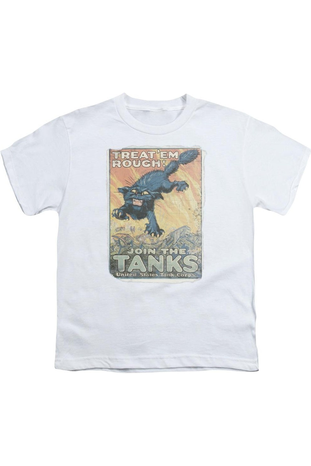 Футболка U.S. ARMY Treat Em Rough с коротким рукавом для детей Gildan, белый
Футболка U.S. ARMY Treat Em Rough с коротким рукавом для детей Gildan, белый