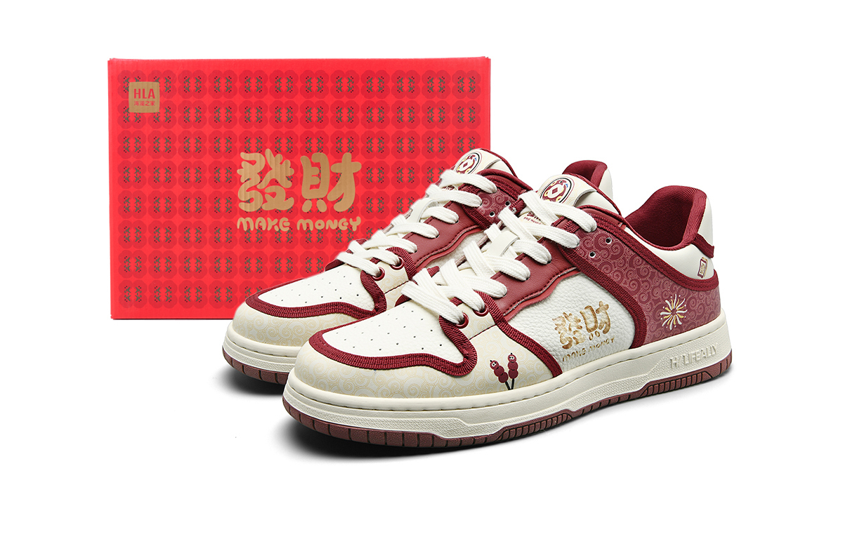 HLA Процветающий год змеи низкие скейтерские кроссовки мужские коробка белый красный, цвет White Red
HLA Процветающий год змеи низкие скейтерские кроссовки мужские коробка белый красный, цвет White Red