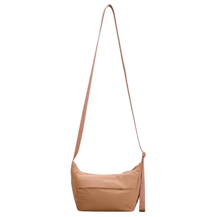 Lululemon Нейлоновая сумка через плечо женская коричневая, Brown
Lululemon Нейлоновая сумка через плечо женская коричневая, Brown