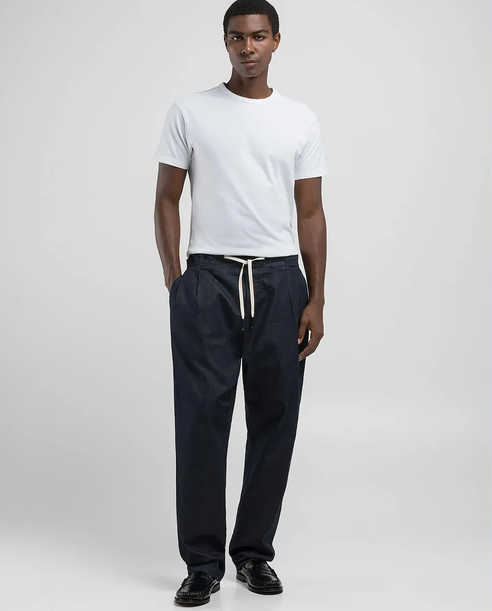 Мужские свободные хлопковые брюки Replay, тёмно-синий
Мужские свободные хлопковые брюки Replay, тёмно-синий