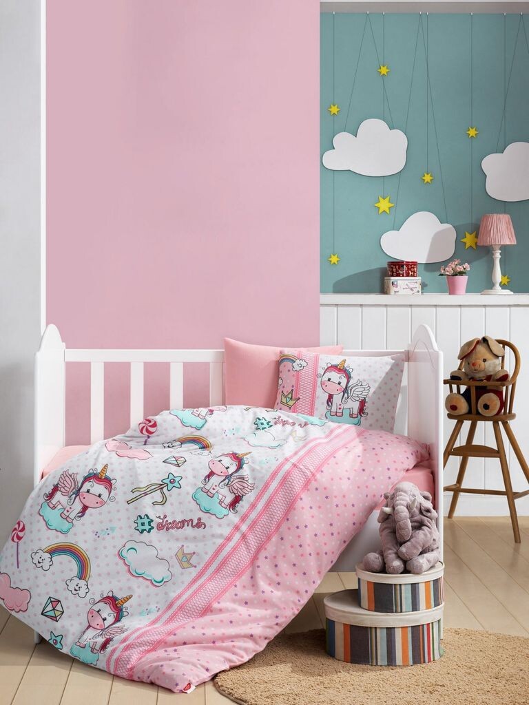 L'Essentiel Linge de Maison, Unicorn v2 - Розовый, Комплект детских пододеяльников, розовый, 100 x 150 см
L'Essentiel Linge de Maison, Unicorn v2 - Розовый, Комплект детских пододеяльников, розовый, 100 x 150 см