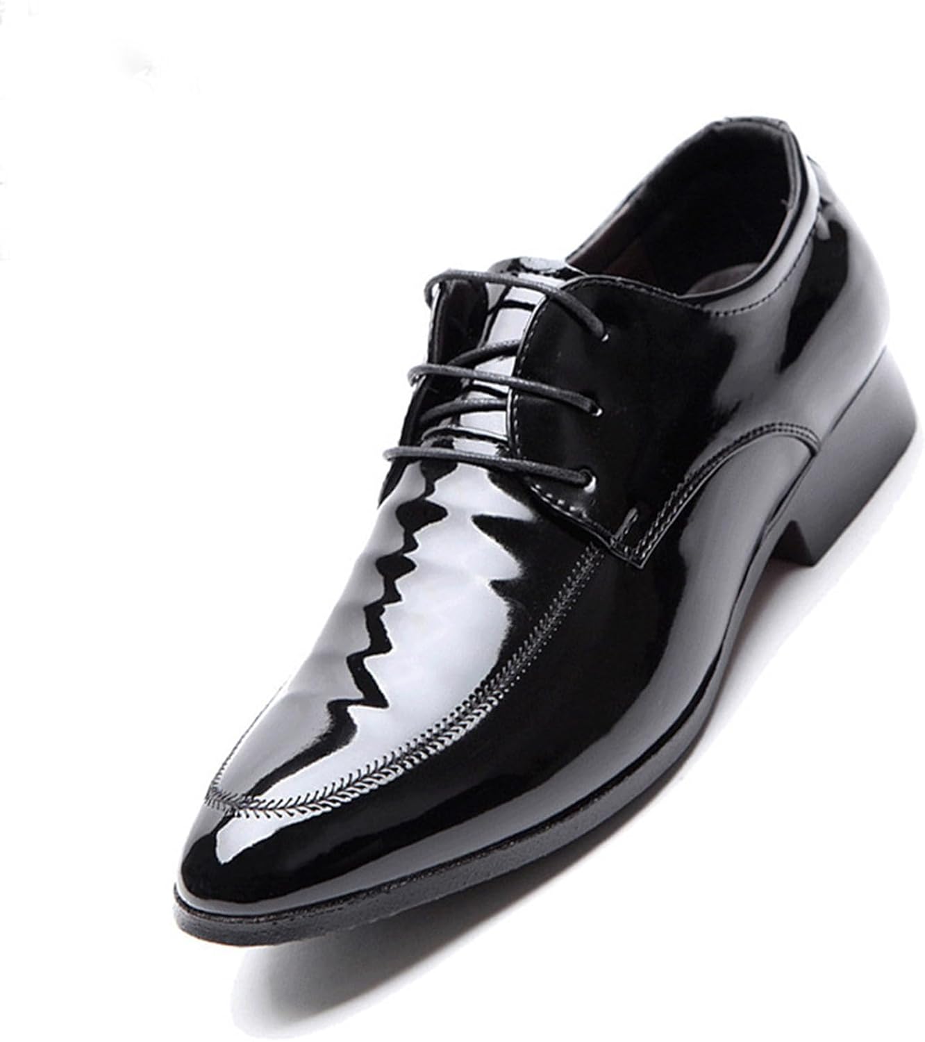 Мужские туфли KYOESCAI, повседневные оксфорды с шнуровкой, офисные деловые формальные туфли, модные туфли из лакированной кожи, черный
Мужские туфли KYOESCAI, повседневные оксфорды с шнуровкой, офисные деловые формальные туфли, модные туфли из лакированной кожи, черный