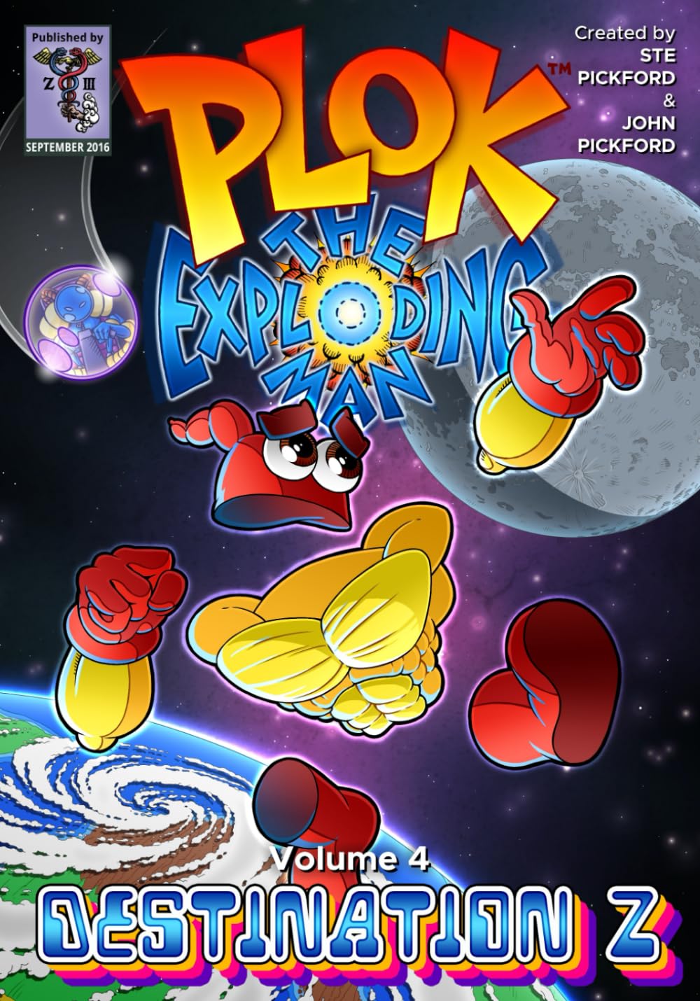Plok The Exploding Man: Volume 4: Destination Z (Plok The Exploding Man, The Comic Strip) (Independently published)
Plok The Exploding Man: Volume 4: Destination Z (Plok The Exploding Man, The Comic Strip) (Independently published)