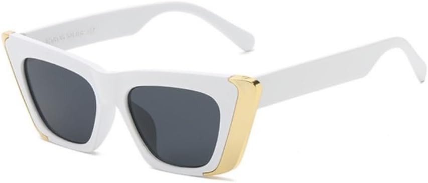 Модные солнцезащитные очки «кошачий глаз» для женщин, маленькая оправа, солнцезащитные очки для активного отдыха, мужские солнцезащитные очки с защитой от УФ-излучения UV400 UJNHGQ, White Gray
Модные солнцезащитные очки «кошачий глаз» для женщин, маленькая оправа, солнцезащитные очки для активного отдыха, мужские солнцезащитные очки с защитой от УФ-излучения UV400 UJNHGQ, White Gray