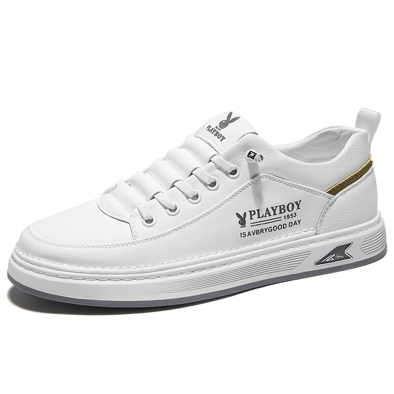 Кеды мужские, обувь для скейтбординга низкая Playboy, белый
Кеды мужские, обувь для скейтбординга низкая Playboy, белый