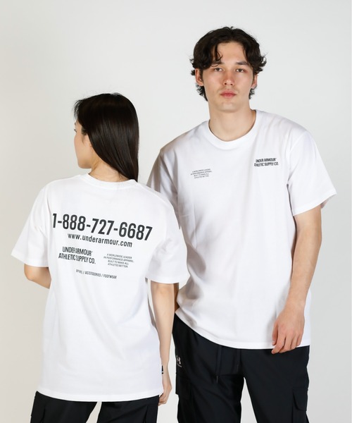 Футболка мужская с коротким рукавом, графическим принтом, плотная, повседневная UNDER ARMOUR, белый
Футболка мужская с коротким рукавом, графическим принтом, плотная, повседневная UNDER ARMOUR, белый