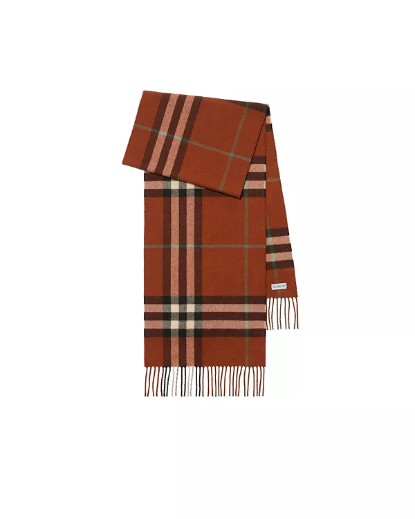 Клетчатый кашемировый шарф Burberry, красный
Клетчатый кашемировый шарф Burberry, красный