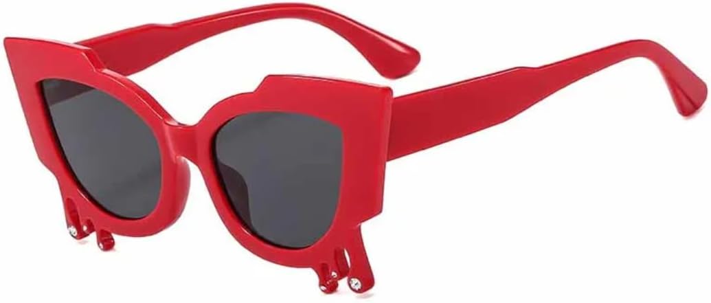 Солнцезащитные очки «кошачий глаз» для мужчин и женщин, модные, винтажные, стильные, необычные, в стиле хип-хоп, с градиентной линзой, защита от УФ-излучения UV400 TVTBBVV, Red Gray
Солнцезащитные очки «кошачий глаз» для мужчин и женщин, модные, винтажные, стильные, необычные, в стиле хип-хоп, с градиентной линзой, защита от УФ-излучения UV400 TVTBBVV, Red Gray