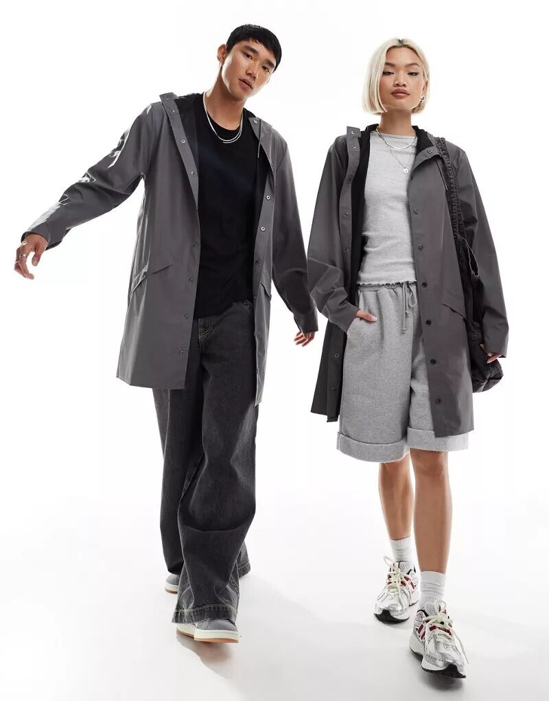 Серая водонепроницаемая длинная куртка унисекс с капюшоном Rains 12020, Серый, Серая водонепроницаемая длинная куртка унисекс с капюшоном Rains 12020
Серая водонепроницаемая длинная куртка унисекс с капюшоном Rains 12020, Серый, Серая водонепроницаемая длинная куртка унисекс с капюшоном Rains 12020