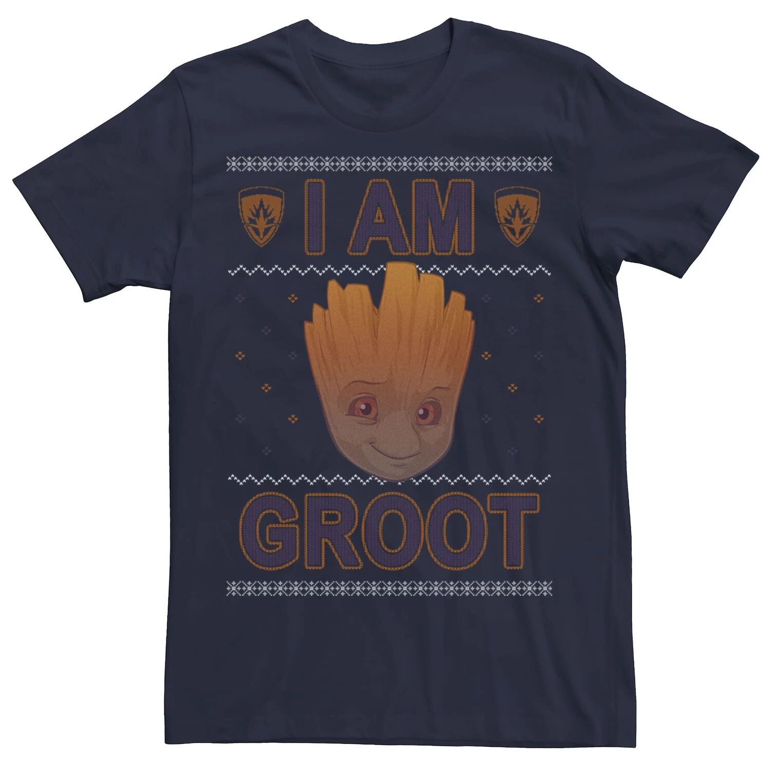Мужская футболка с градиентом и изображением Marvel I Am Groot Licensed Character 
Мужская футболка с градиентом и изображением Marvel I Am Groot Licensed Character