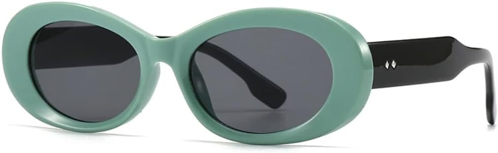 Популярные модные овальные женские солнцезащитные очки класса люкс, винтажные мужские солнцезащитные очки с градиентной расцветкой в стиле панк SZVVBKK, Green Black Gray
Популярные модные овальные женские солнцезащитные очки класса люкс, винтажные мужские солнцезащитные очки с градиентной расцветкой в стиле панк SZVVBKK, Green Black Gray