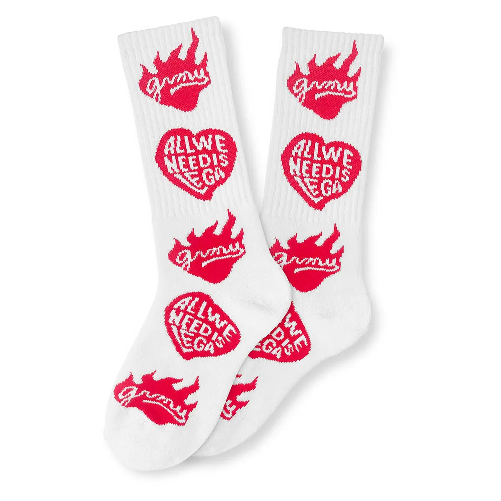 Носки Grimey Lega We Always Dreaming Butarque, белый
Носки Grimey Lega We Always Dreaming Butarque, белый