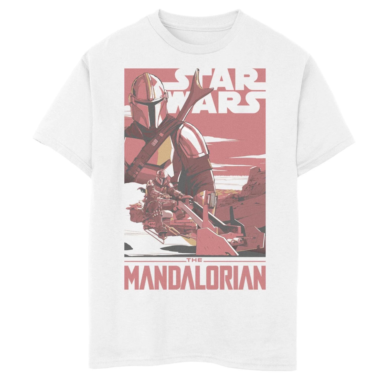 Футболка с графическим плакатом и плакатом «Мандалорец Безумный Мандо» для мальчиков 8–20 лет Star Wars
Футболка с графическим плакатом и плакатом «Мандалорец Безумный Мандо» для мальчиков 8–20 лет Star Wars