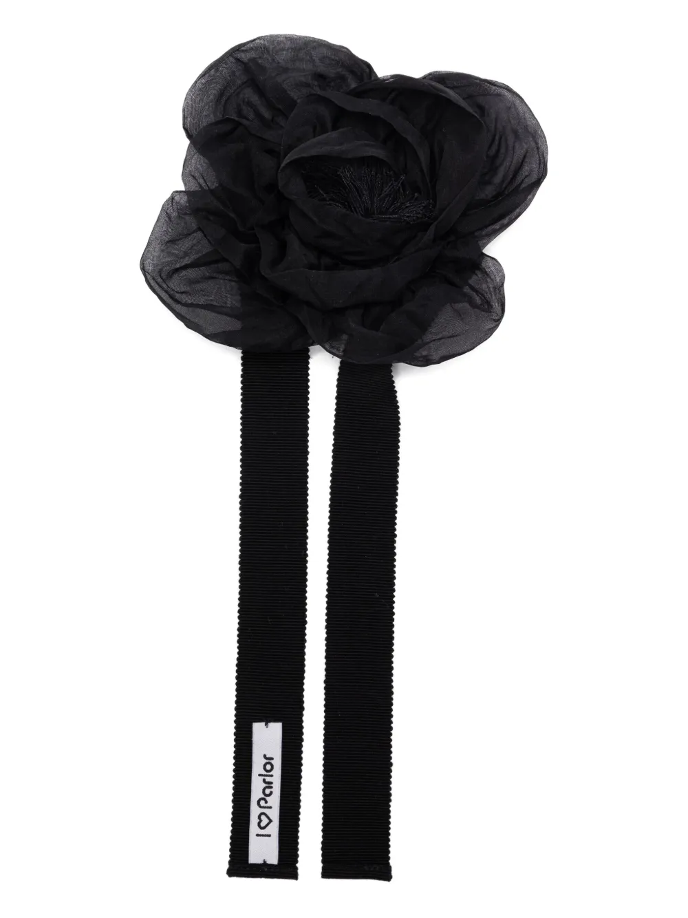 Ожерелье-чокер в форме розы Parlor, черный
Ожерелье-чокер в форме розы Parlor, черный