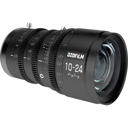DZOFilm Парфокальный кинообъектив DZO 10-24mm T2.9 MFT
DZOFilm Парфокальный кинообъектив DZO 10-24mm T2.9 MFT