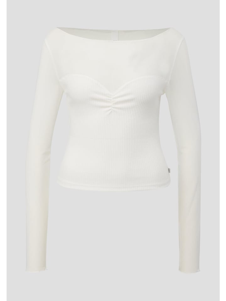 Футболка в цвете 0200_cream QS
Футболка в цвете 0200_cream QS