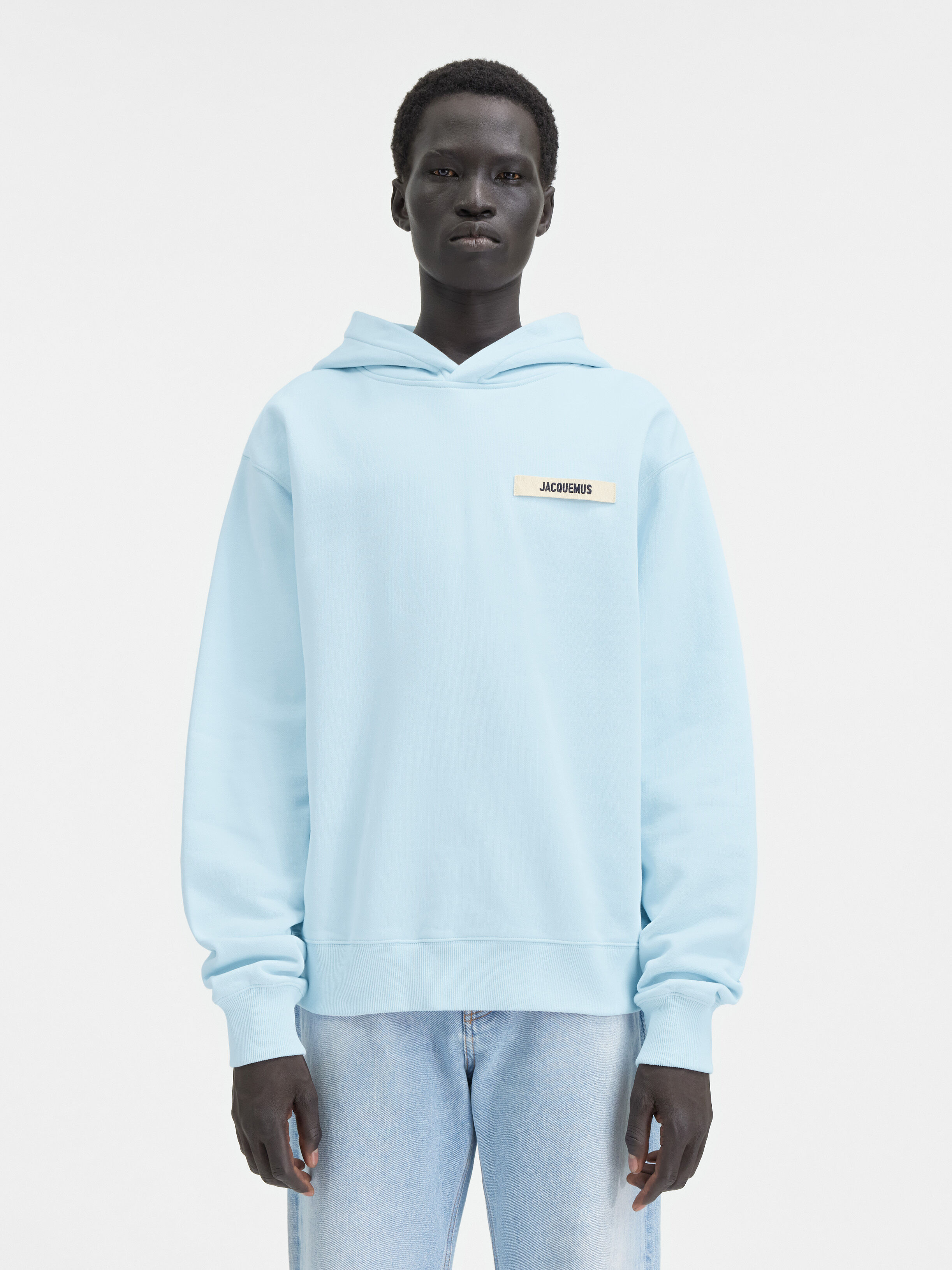 Толстовка с капюшоном и логотипом Grosgrain JACQUEMUS The Gros Grain hoodie, цвет Light Blue
Толстовка с капюшоном и логотипом Grosgrain JACQUEMUS The Gros Grain hoodie, цвет Light Blue