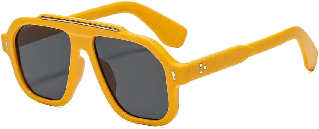 Ретро-солнцезащитные очки в квадратной оправе с леопардовым принтом для женщин, роскошные, с заклепками, в стиле панк, для мужчин, с защитой от УФ-излучения UV400 UATXTAU, Orange Black
Ретро-солнцезащитные очки в квадратной оправе с леопардовым принтом для женщин, роскошные, с заклепками, в стиле панк, для мужчин, с защитой от УФ-излучения UV400 UATXTAU, Orange Black