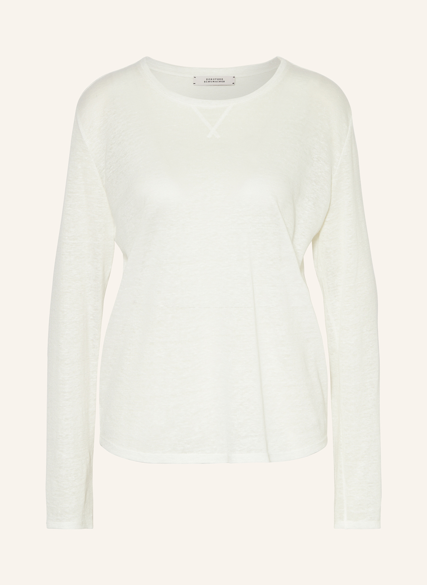 Натуральный легкий свитер Dorothee Schumacher, бежевый
Натуральный легкий свитер Dorothee Schumacher, бежевый