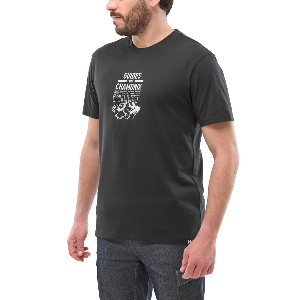 Футболка с коротким рукавом Millet CDG Chamonix Logo, черный 
Футболка с коротким рукавом Millet CDG Chamonix Logo, черный