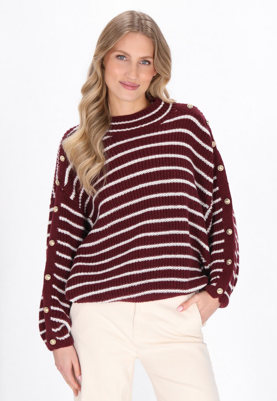 Джемпер DreiMaster Jumper, Wine Red/Offwhite/Dark Red
Джемпер DreiMaster Jumper, Wine Red/Offwhite/Dark Red