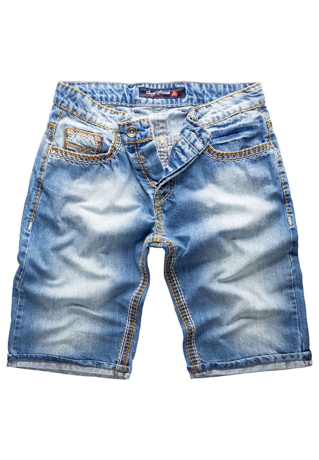 Шорты джинсовые шорты с толстым швом стандартной посадки Rock Creek, светло-синий
Шорты джинсовые шорты с толстым швом стандартной посадки Rock Creek, светло-синий