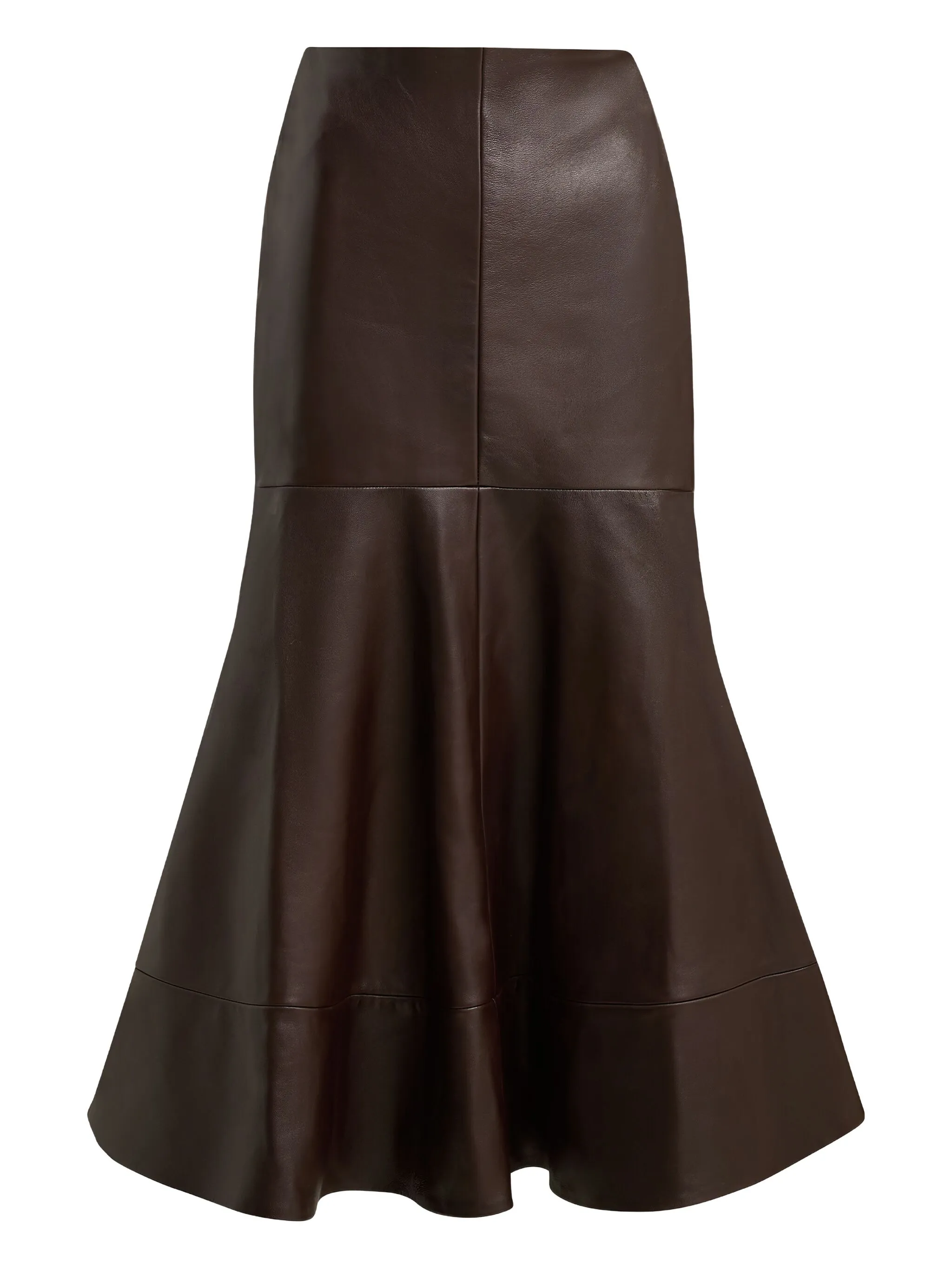 Кожаная юбка миди Preston Brandon Maxwell, коричневый
Кожаная юбка миди Preston Brandon Maxwell, коричневый