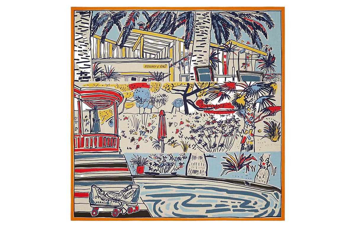 Вязаный шарф женский красный HERMES
Вязаный шарф женский красный HERMES