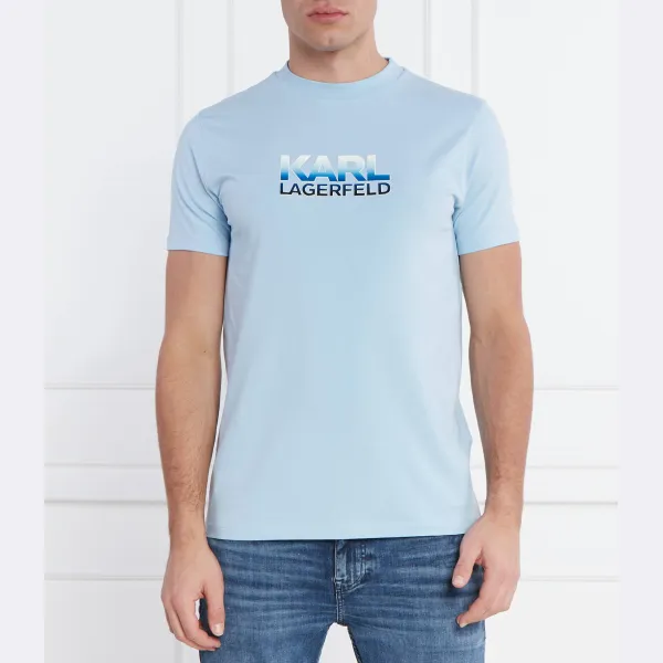 Футболка стандартного кроя Karl Lagerfeld, синий
Футболка стандартного кроя Karl Lagerfeld, синий