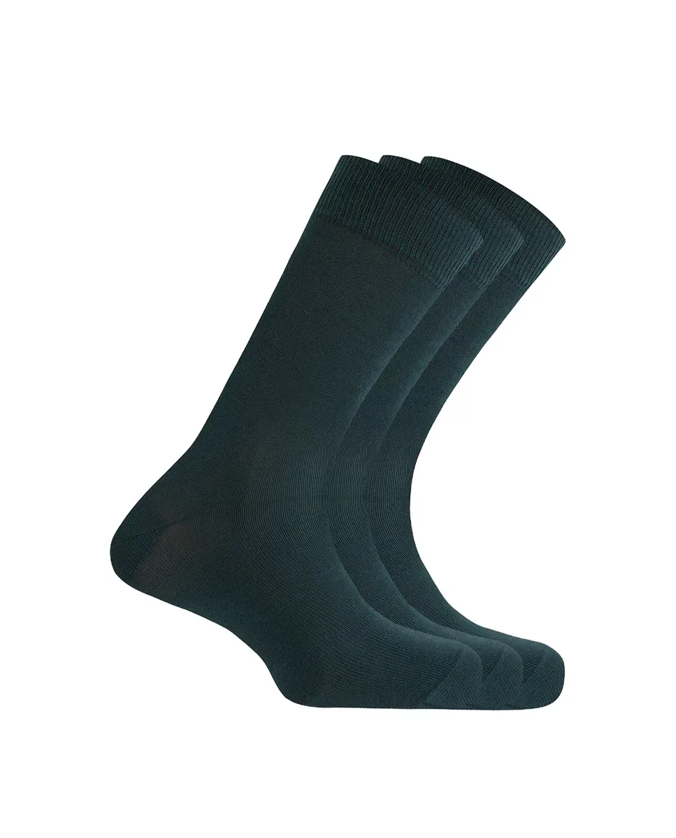 В упаковке 3 пары мужских носков из хлопка белого цвета Punto Blanco, темно-зеленый
В упаковке 3 пары мужских носков из хлопка белого цвета Punto Blanco, темно-зеленый