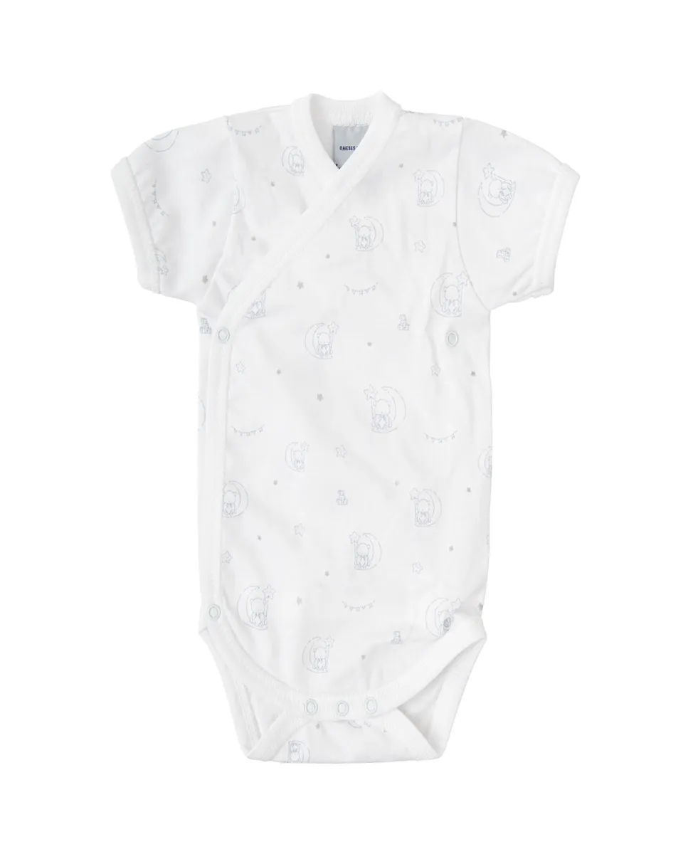 Детское боди с коротким рукавом и принтом Babidú, белый
Детское боди с коротким рукавом и принтом Babidú, белый