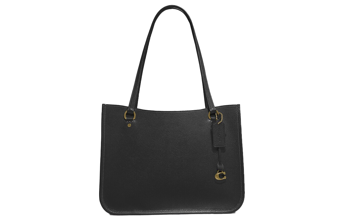 COACH Кожаная сумка Тайлер Женская наплечная сумка Чёрная
COACH Кожаная сумка Тайлер Женская наплечная сумка Чёрная