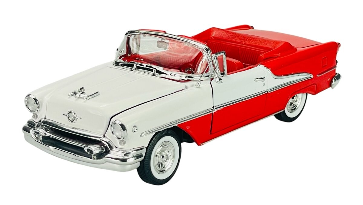 Welly 1955 Oldsmobile Super 88 Red 1:24 22432
Welly 1955 Oldsmobile Super 88 Red 1:24 22432
