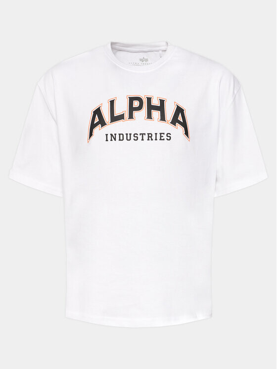 Футболка свободного кроя Alpha Industries, белый
Футболка свободного кроя Alpha Industries, белый