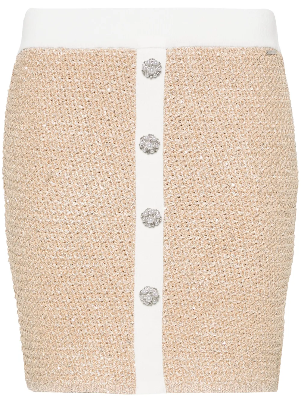 Юбка из ткани букле с декорированными пуговицами LIU JO, нейтральный
Юбка из ткани букле с декорированными пуговицами LIU JO, нейтральный