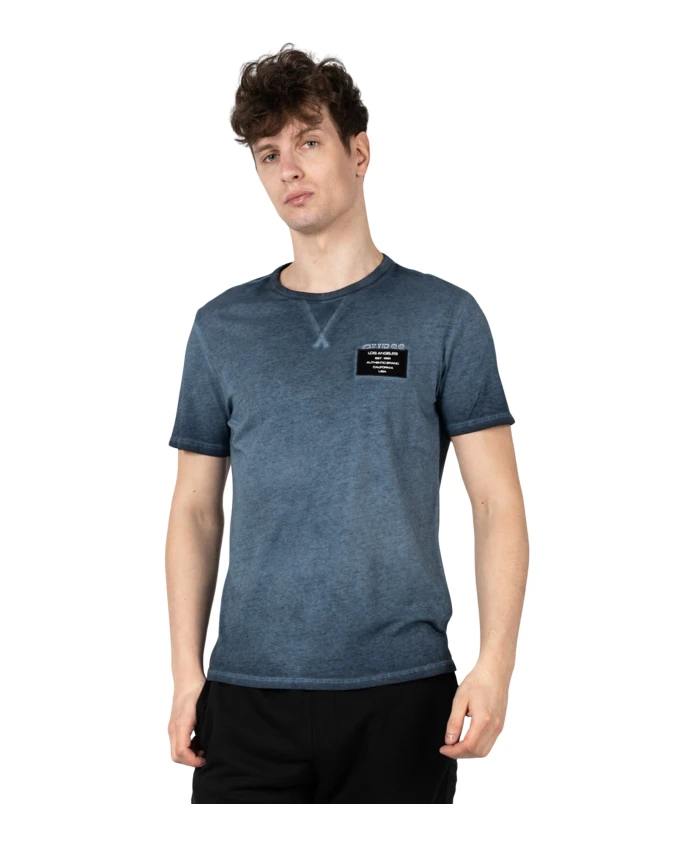 Классическая футболка с круглым вырезом Guess, синий
Классическая футболка с круглым вырезом Guess, синий