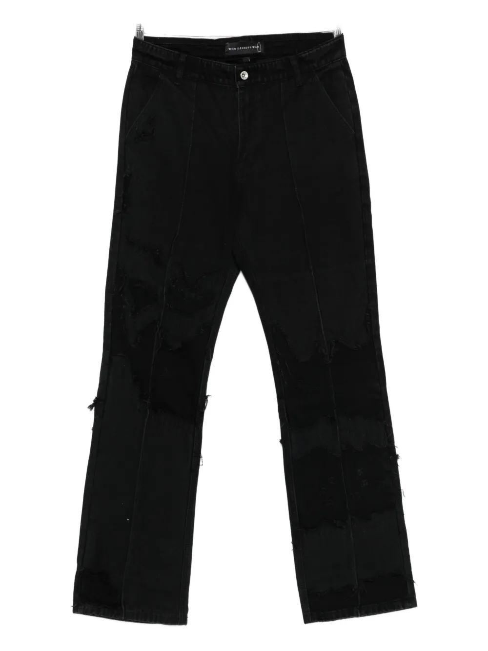 Джинсы с эффектом состаренности Who Decides War, черный
Джинсы с эффектом состаренности Who Decides War, черный