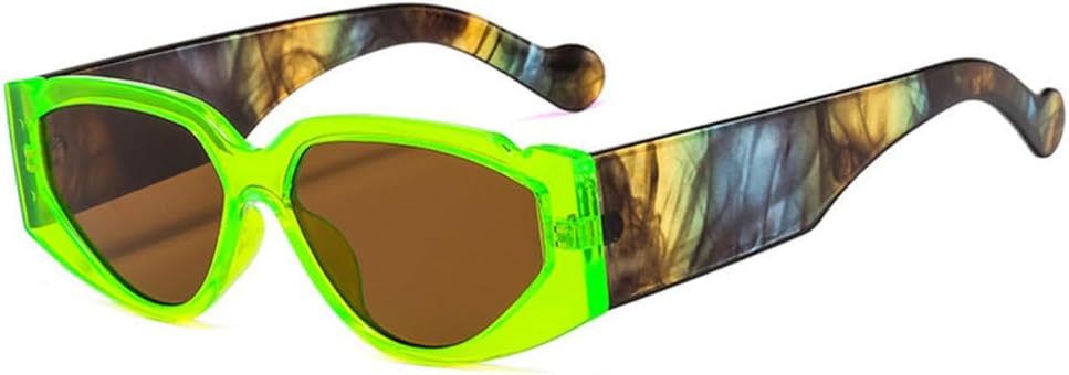 LVTFCO Модные солнцезащитные очки в стиле стимпанк для женщин, винтажные очки «кошачий глаз», ретро-очки для мужчин и женщин, защита от ультрафиолета UV400 O640, C3 Green-brown
LVTFCO Модные солнцезащитные очки в стиле стимпанк для женщин, винтажные очки «кошачий глаз», ретро-очки для мужчин и женщин, защита от ультрафиолета UV400 O640, C3 Green-brown