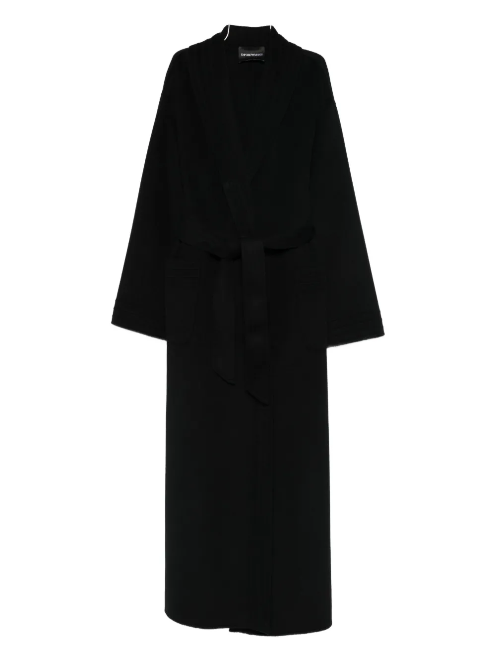 Пальто с широкими рукавами Emporio Armani, черный
Пальто с широкими рукавами Emporio Armani, черный