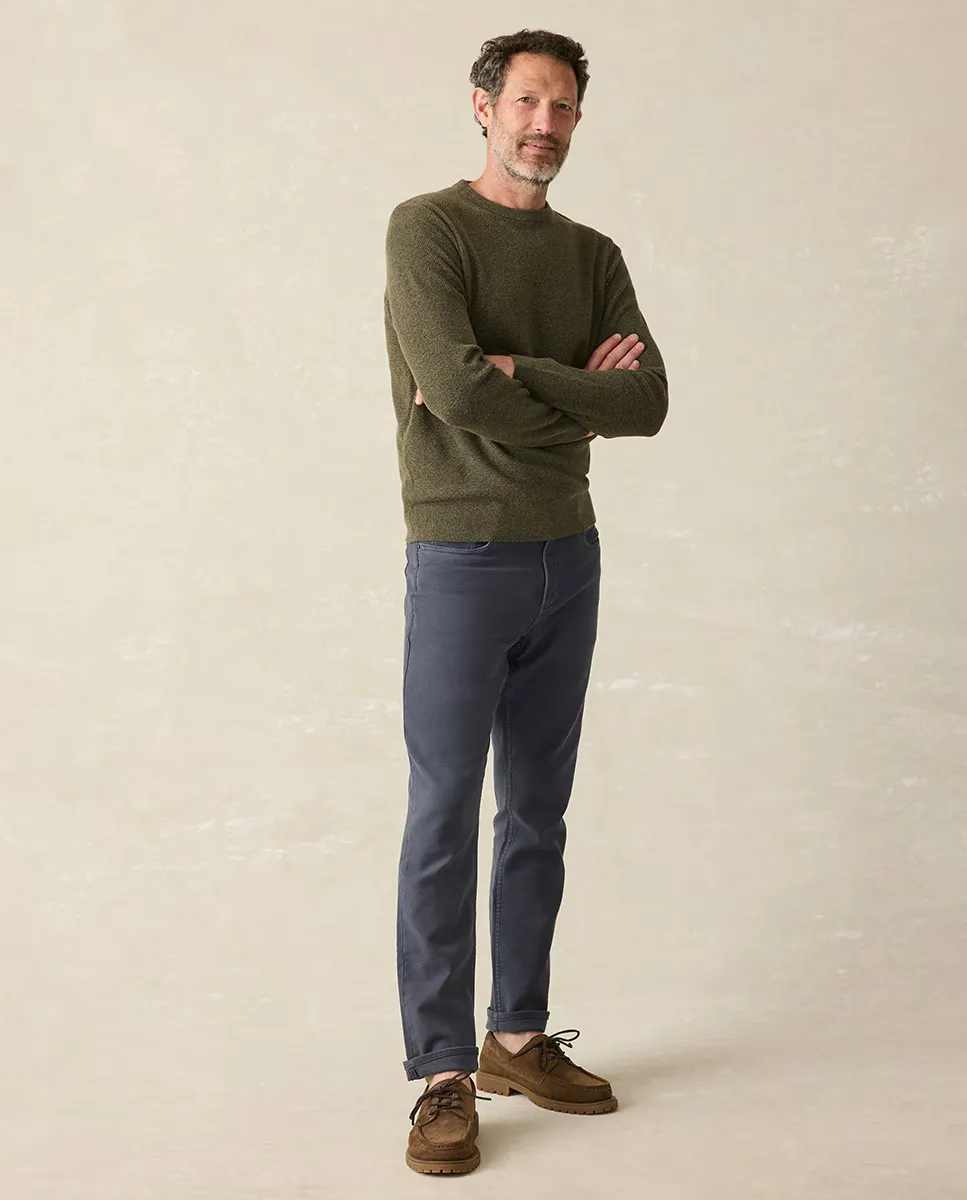 Мужские махровые брюки с пятью карманами, эластичные Faherty, темно-синий
Мужские махровые брюки с пятью карманами, эластичные Faherty, темно-синий